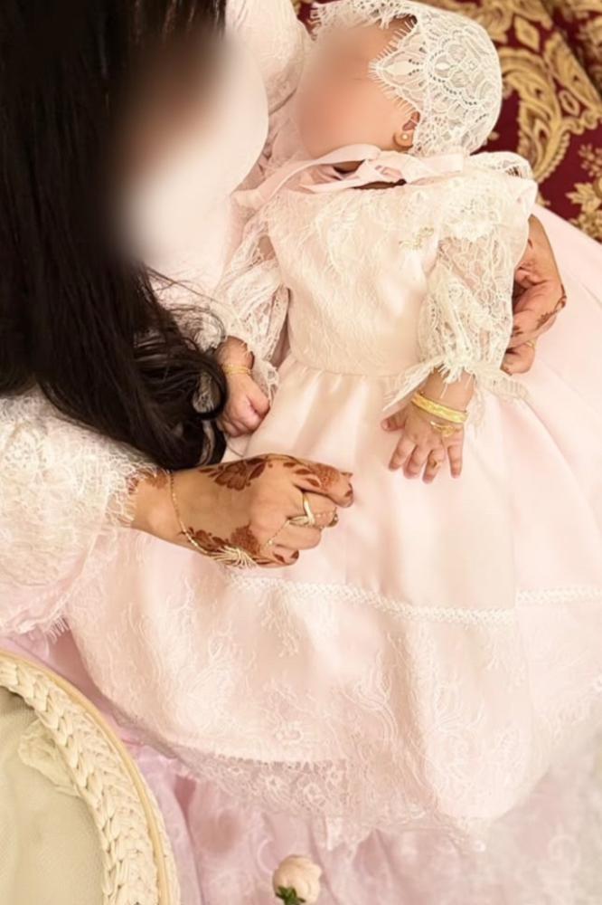 فستان استقبال طفله