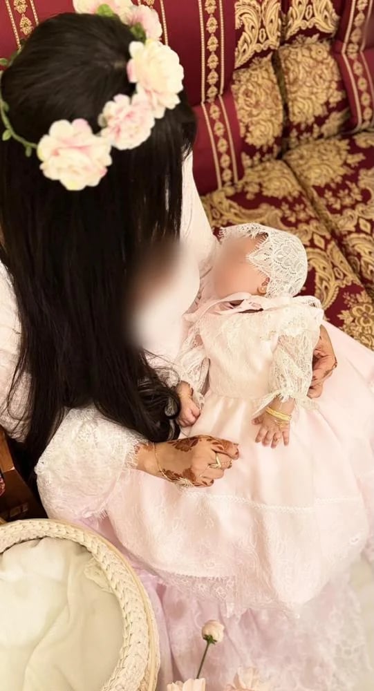 فستان استقبال باكمام