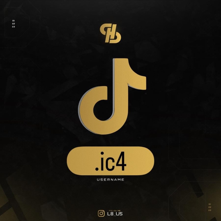 TikTok User : @.ic4