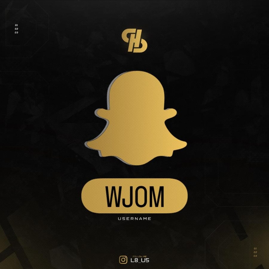 Snapchat User : @wjom