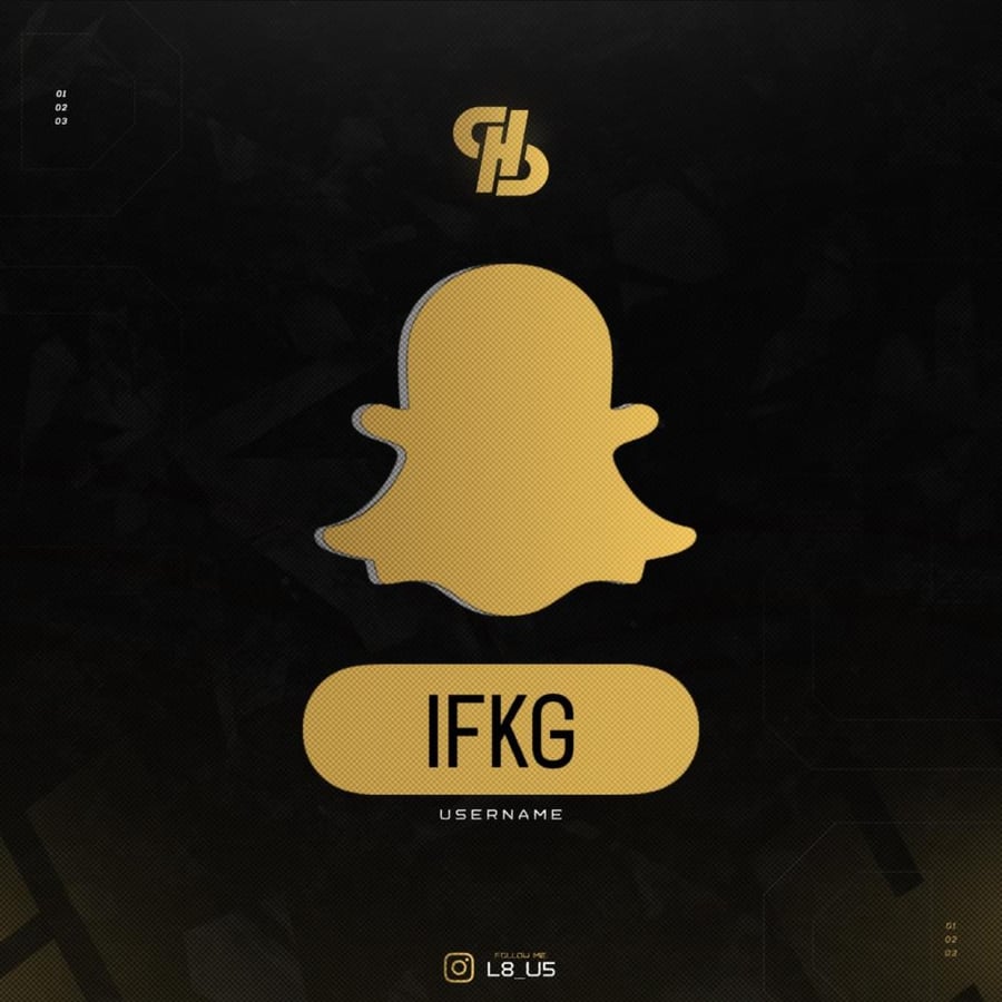 Snapchat User : @ifkg