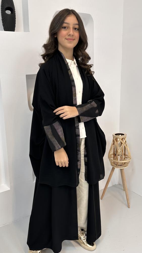 عباية مشلح اسود