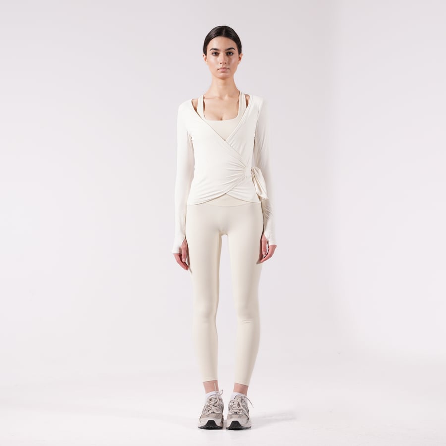 Ballet Wrap - Ivory White