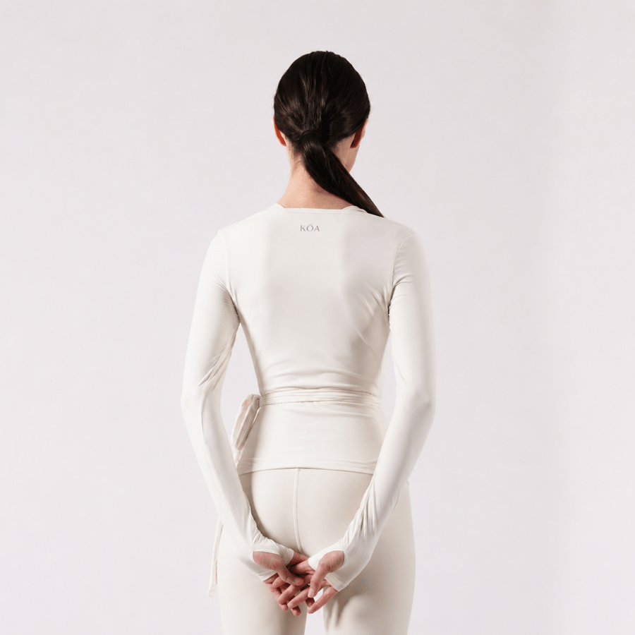 Ballet Wrap - Ivory White