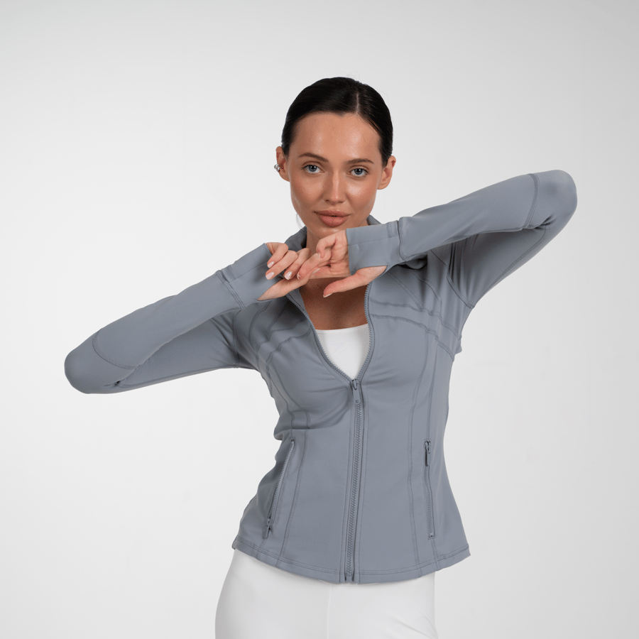 Sculpt Jacket - Stone Gray