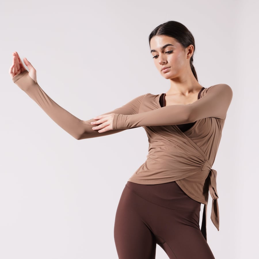 Ballet Wrap - Light Brown