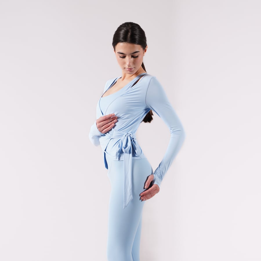 Ballet Wrap - Sky Blue