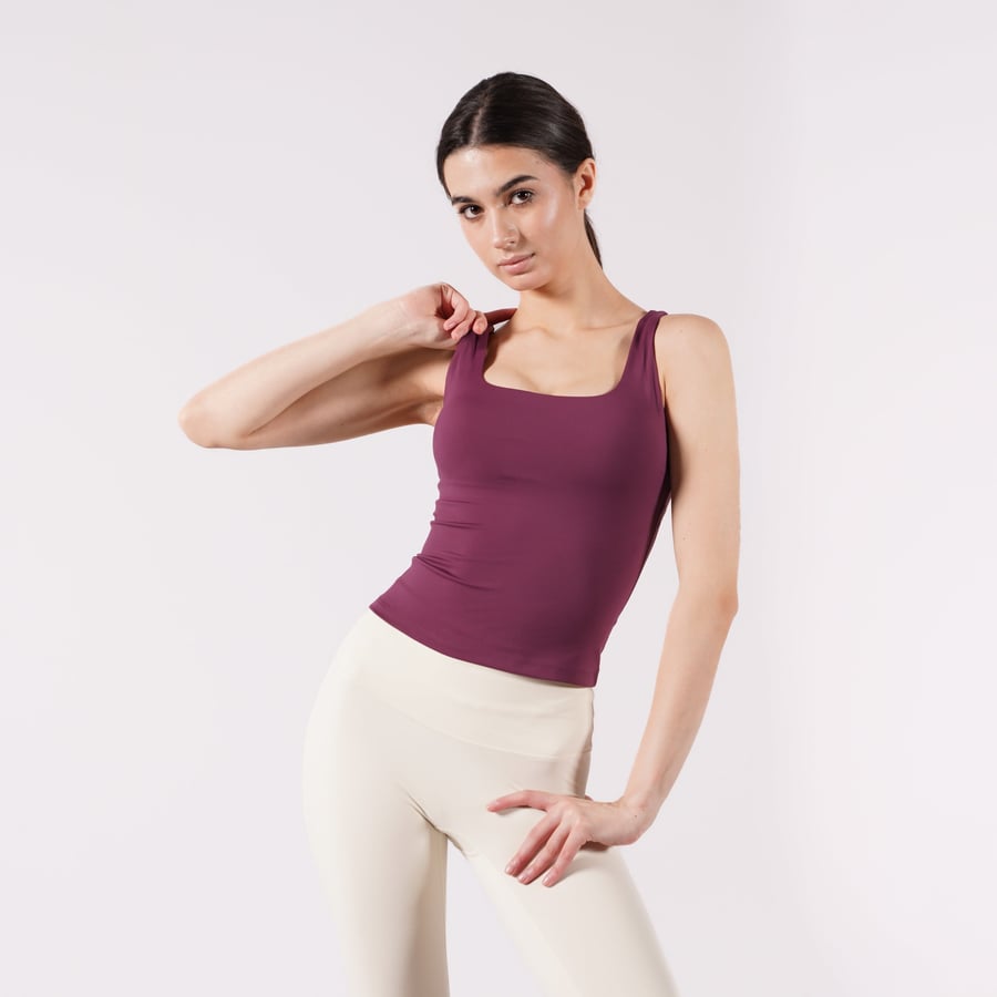Tank Top - Dusty Plum