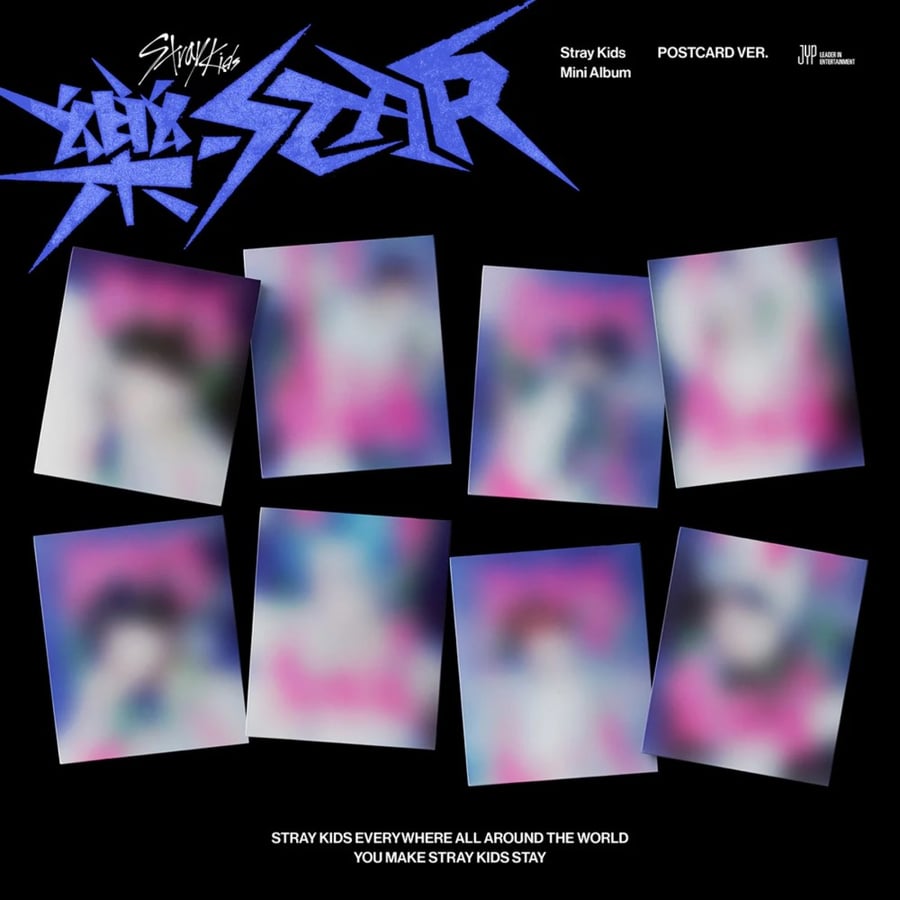 STRAY KIDS - [樂-STAR / ROCK-STAR] Mini Album POSTCARD Version