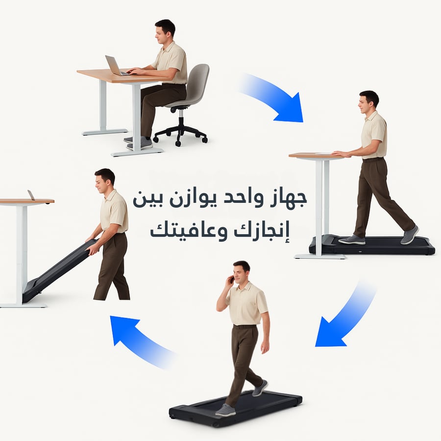 جهاز مشي لمكتب الوقوف