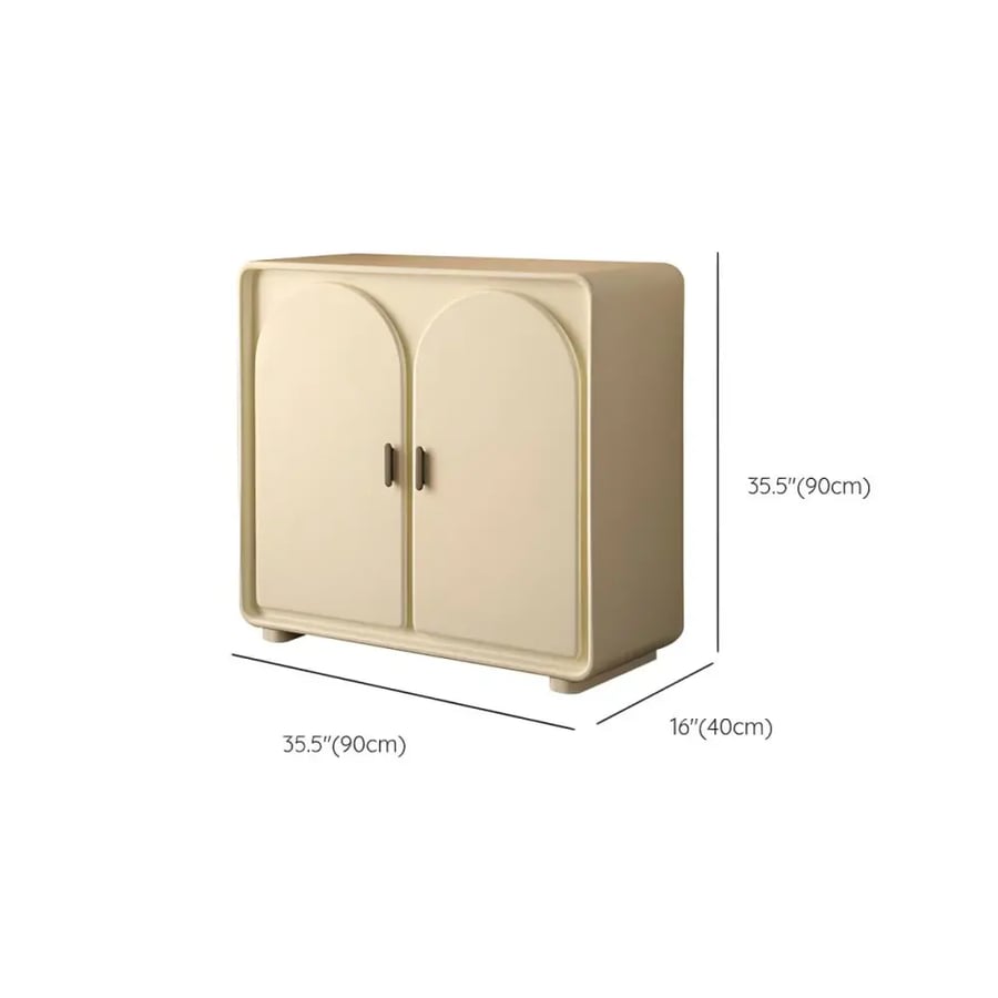 Side cabinet in Japanese style
