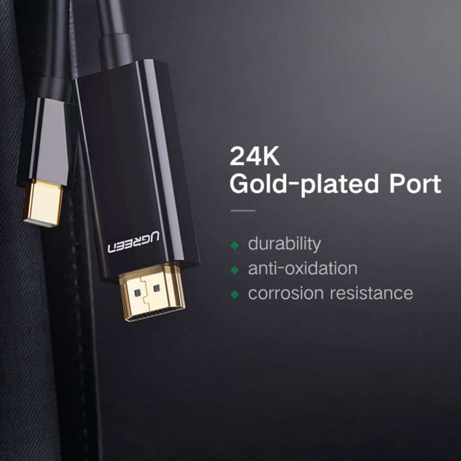 يوجرين - سلك منفذ Mini DP إلى HDMI