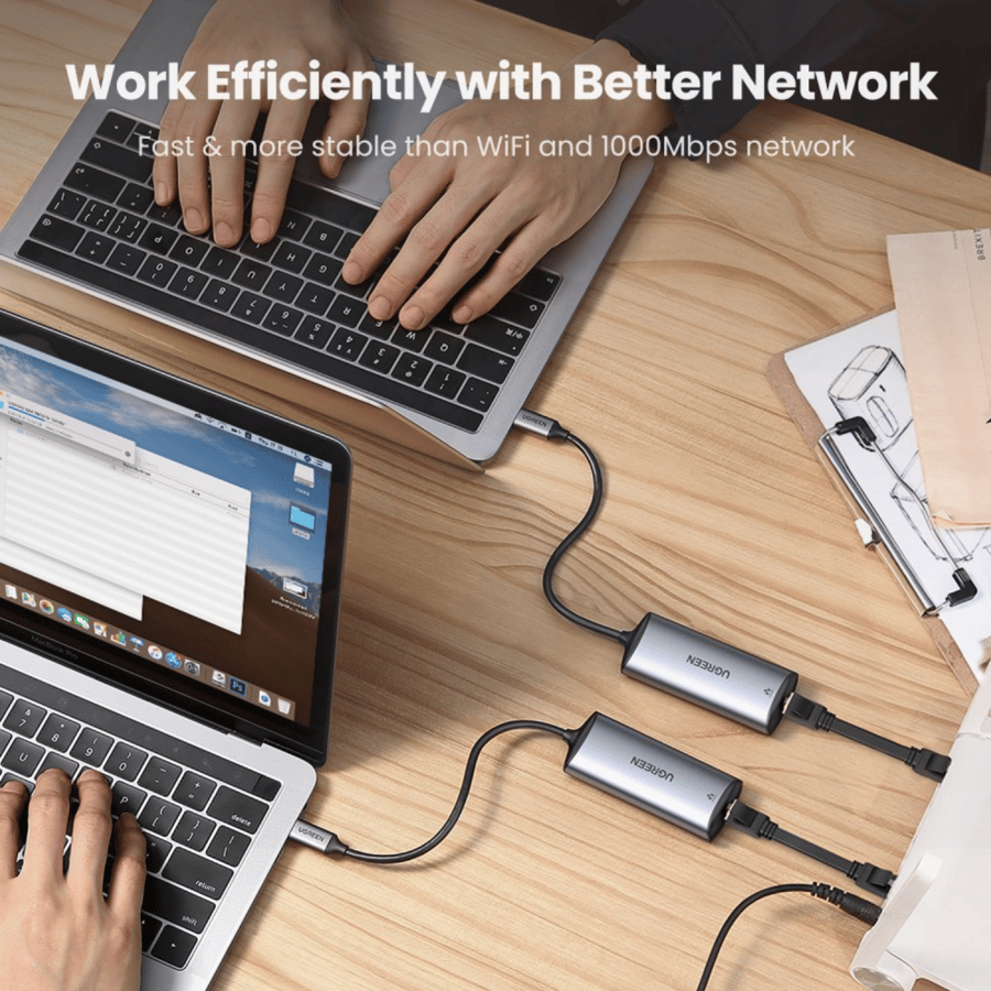 يوجرين - محول إيثرنت من منفذ USB-C
