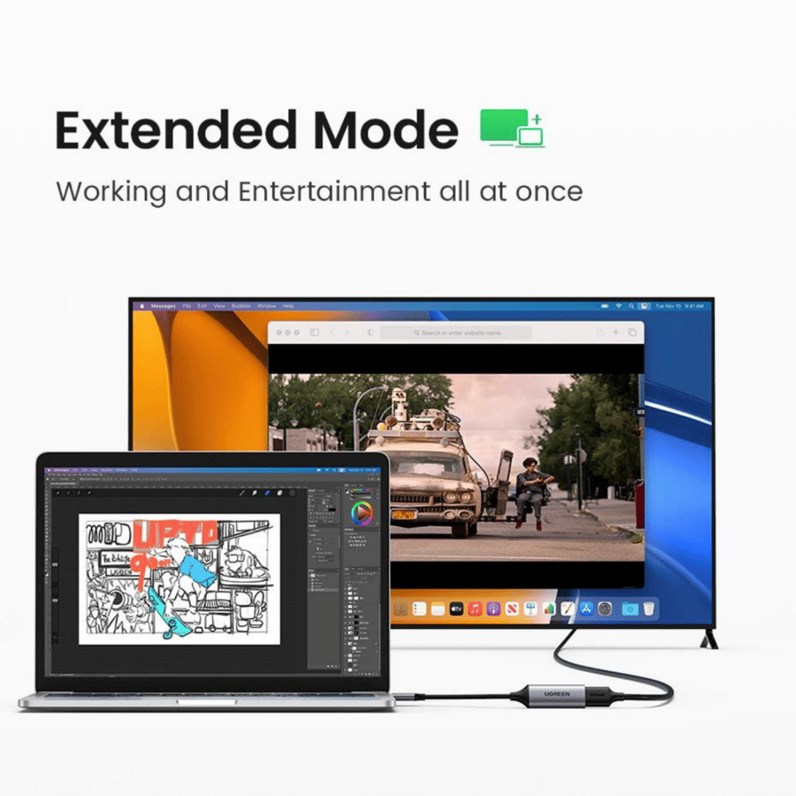 يوجرين - محول USB-C إلى منفذ HDMI