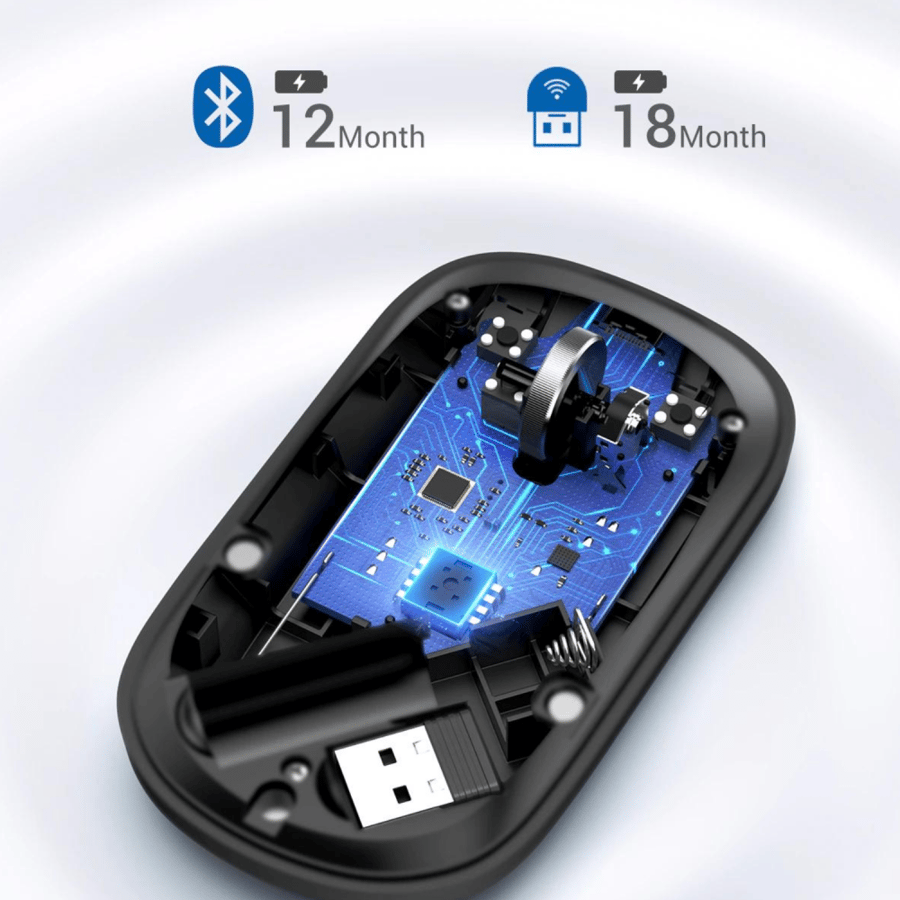 يوجرين - فأرة تحكم بلوتوث و USB-A