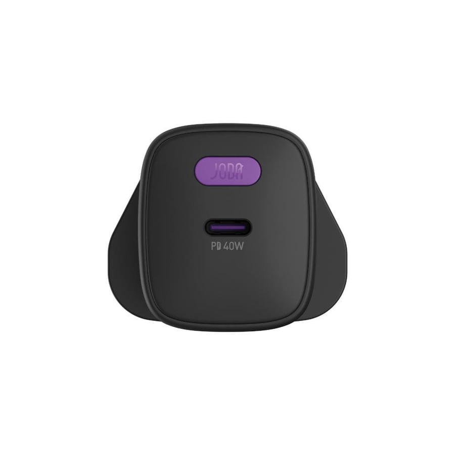 جودا NeoPlug شاحن جداري تايب سي 40 واط - أسود