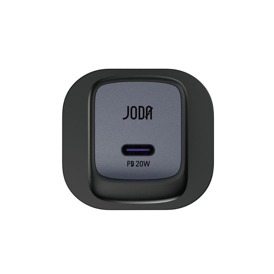 Joda 20W Wall Charger with Type-C Port - Black