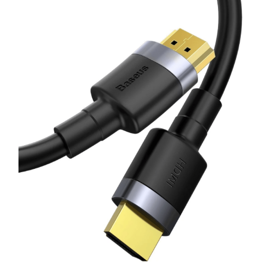 Baseus HDMI 4K to HDMI 4K Cable, 3 Meters - Black