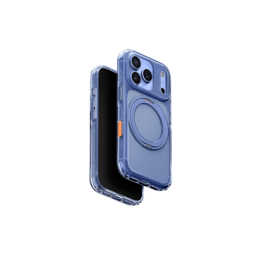 يونيك كفر حماية SWIVIX KICKSTAND مسكة للايفون 18 برو و 18 بروماكس - سماوي