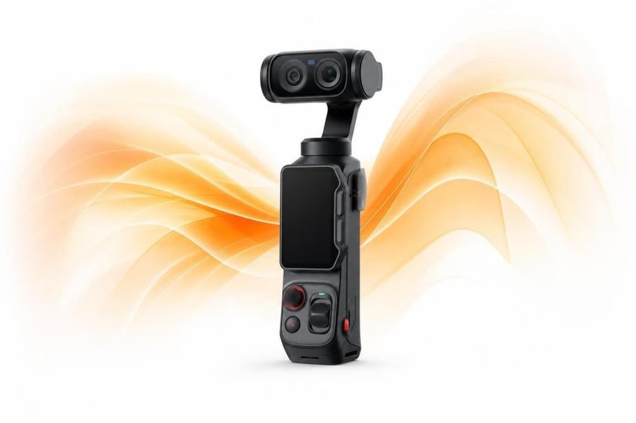 انستا 360 كاميرا Insta360 لونا ألترا جيمبال حزمة كريتور - اسود