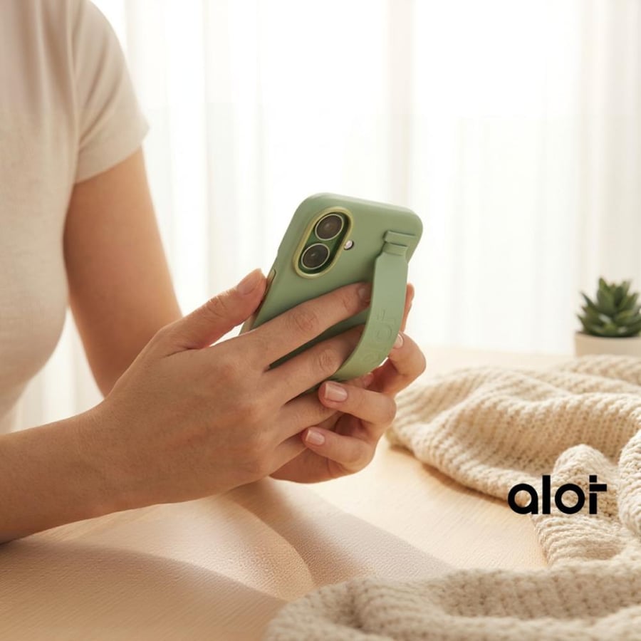 ألوت كفر حماية Frameless ماج سيف للايفون 17 عادي - اخضر