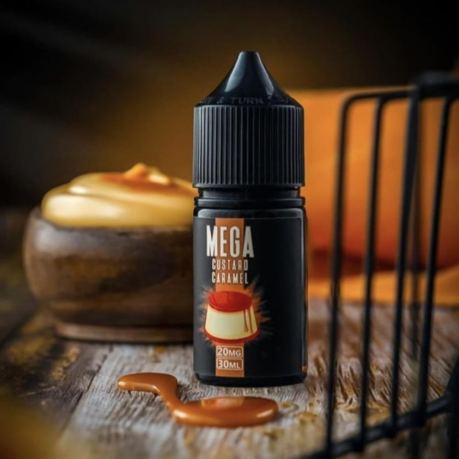 نكهة ميقا كاسترد كراميل Mega Custard Caramel