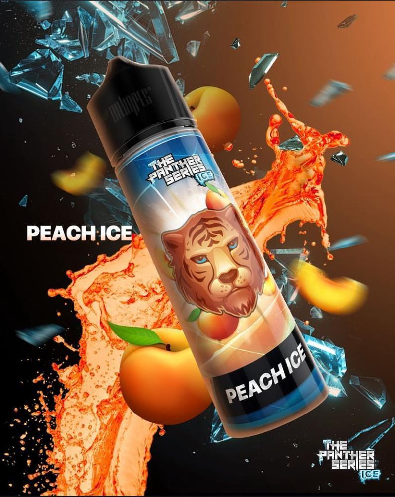نكهة خوخ بارد من شركة بنك بانثر 60 مل - PINK PANTHER PEACH ICE 60ML
