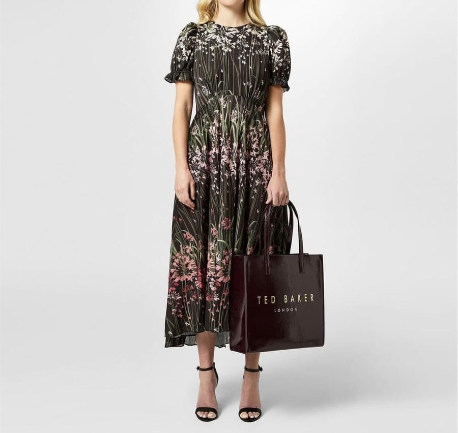 كيس وسط عنابي تيد بيكر Ted Baker