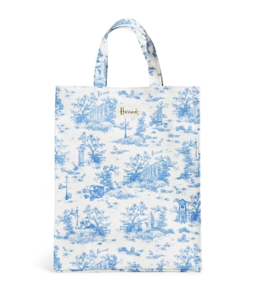كيس وسط ازرق هارودز Harrods
