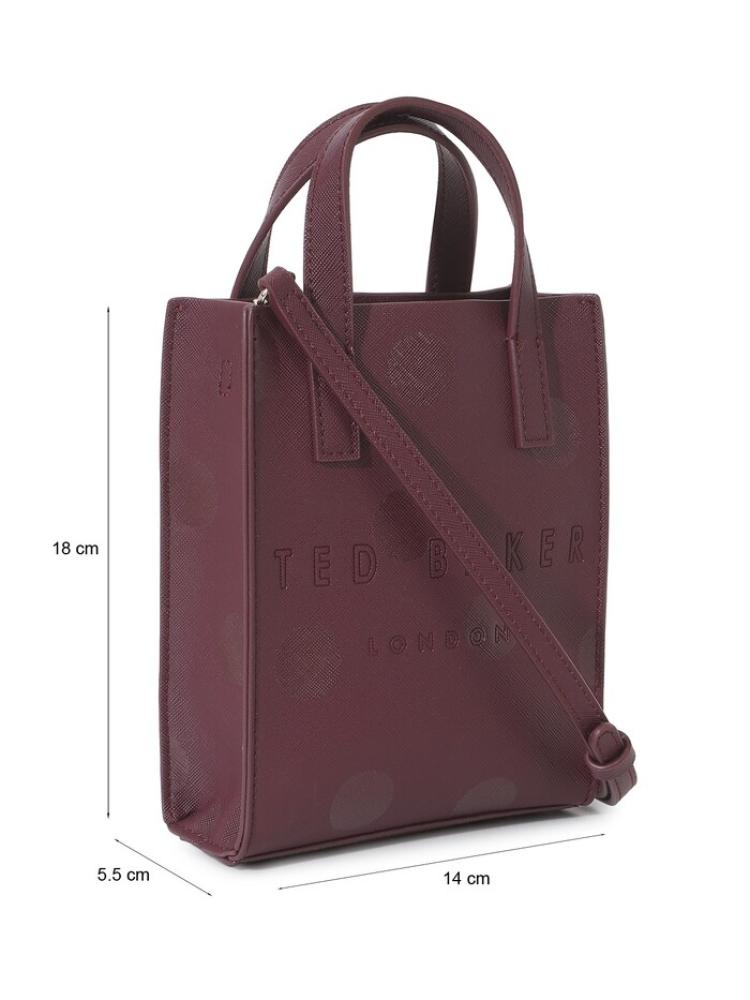 حقيبة عنابي ميني تيد بيكر Ted Baker