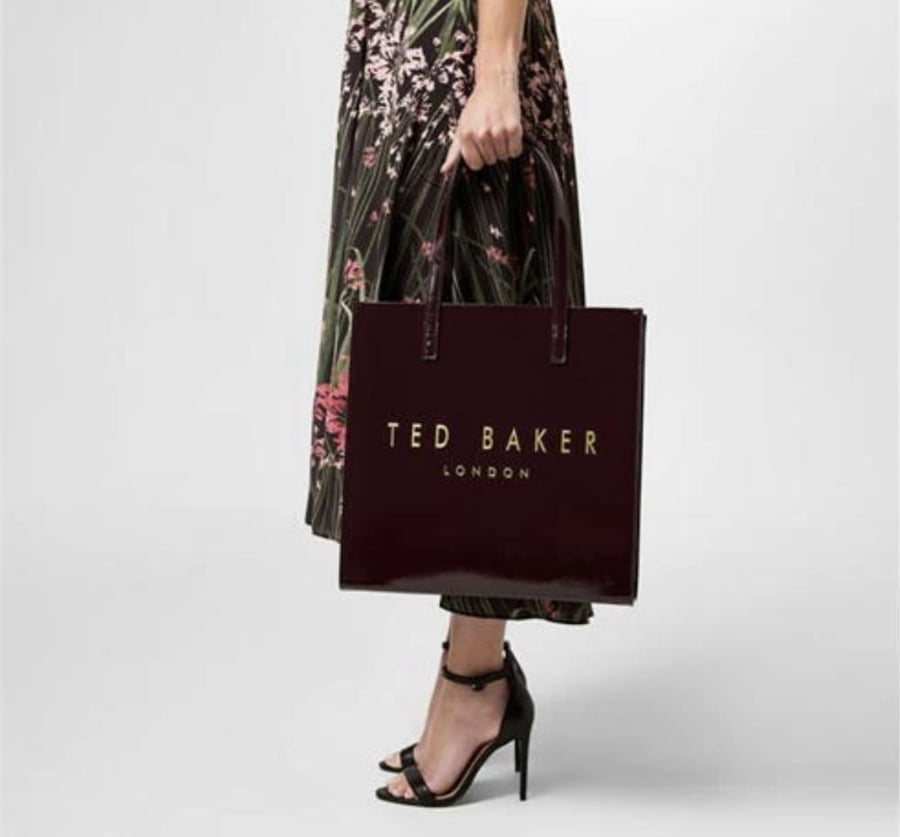 كيس وسط عنابي تيد بيكر Ted Baker