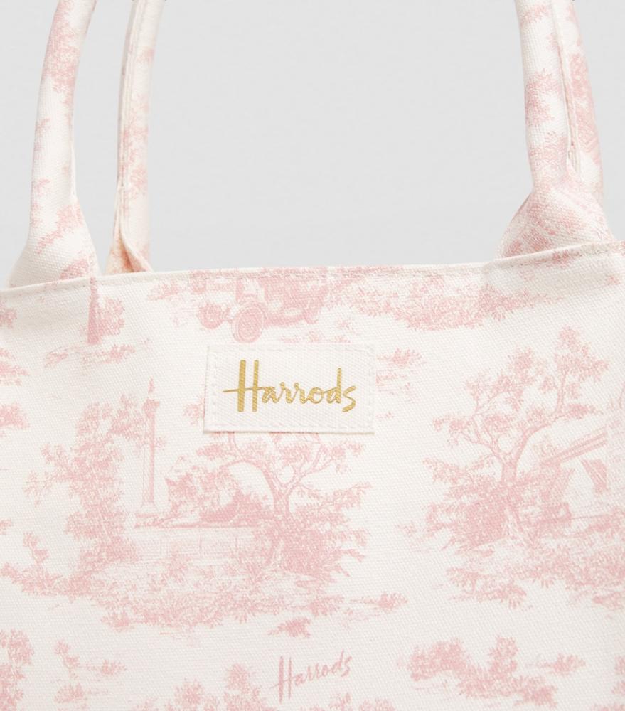 كيس وردي كبير هارودز Harrods