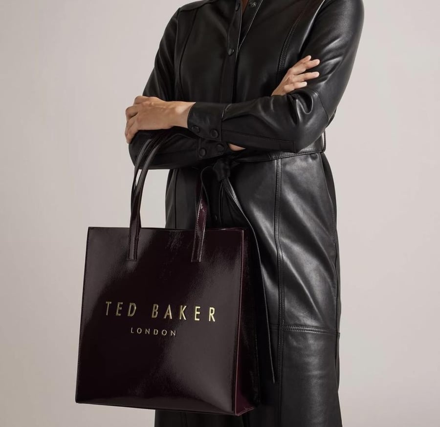 كيس وسط عنابي تيد بيكر Ted Baker