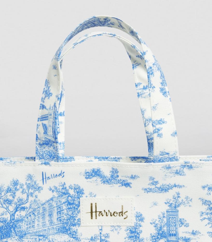 كيس وسط ازرق هارودز Harrods