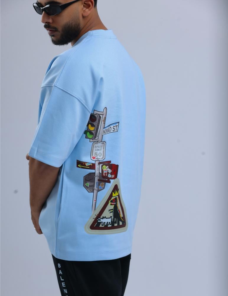 تيشرت رمادي - Gray T-shirt