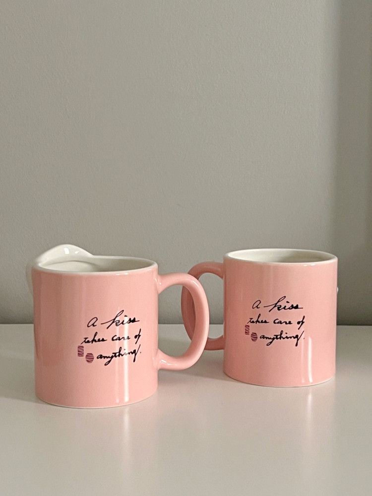 Rapunzel and Flynn Disney cup set