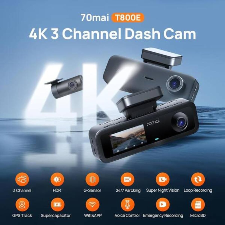 داش كام  7Omai T800E ثلاث كاميرات