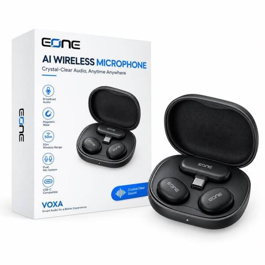 مايكروفون EONE اللاسلكي AI – VOXA
