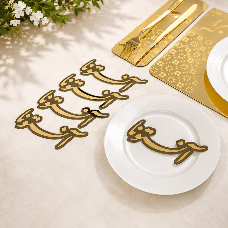 عبارات آنستونا 6 قطع ذهبي