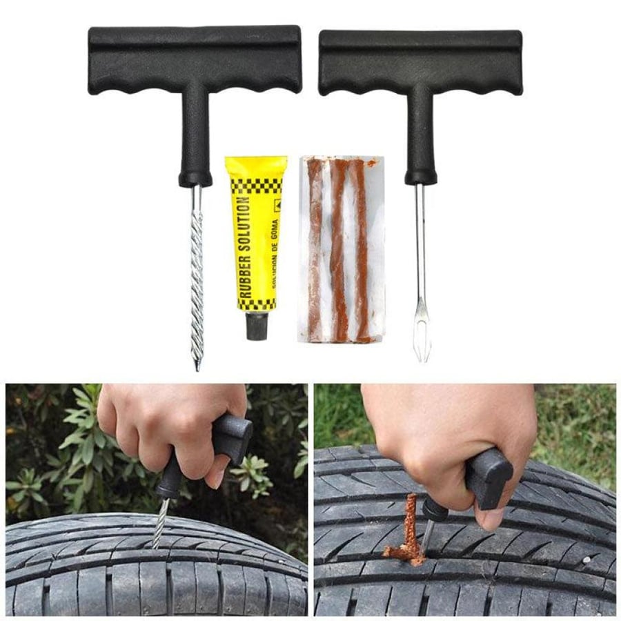 Tubeless tire repair kit