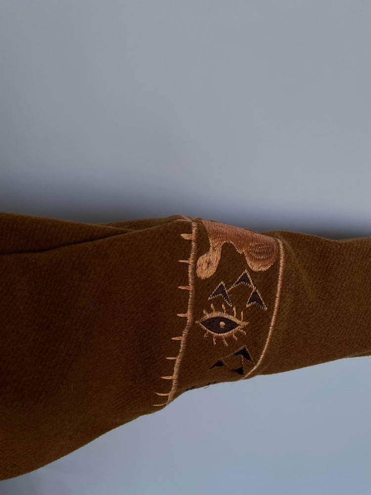 Camel Abaya