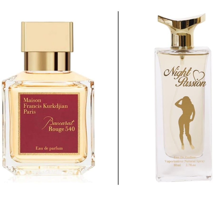 Baccarat Rouge Eau de Parfum 80ml alternative روائع وسطاء العطور
