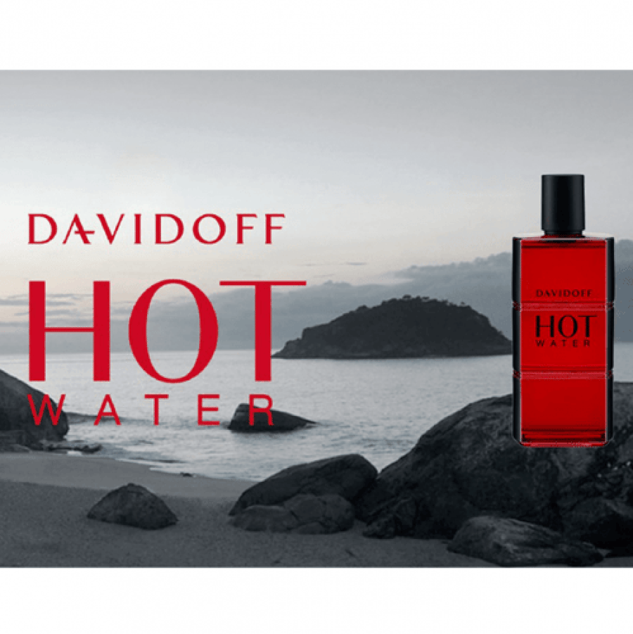 Davidoff Hot Water for Men Eau de Toilette 110ml روائع وسطاء العطور