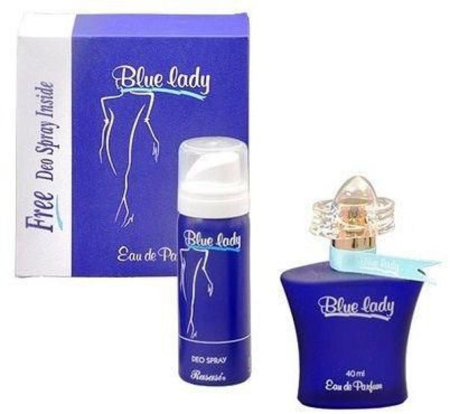 Blue Lady perfume by Rasasi - Eau de Parfum - 40ml