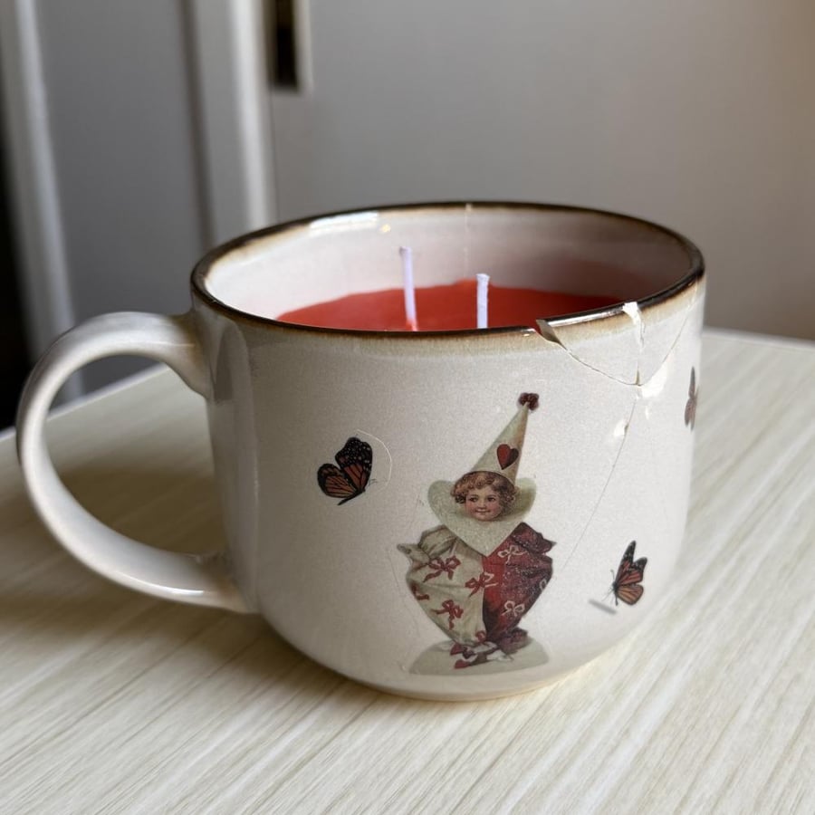 The red clown's candle ♥️