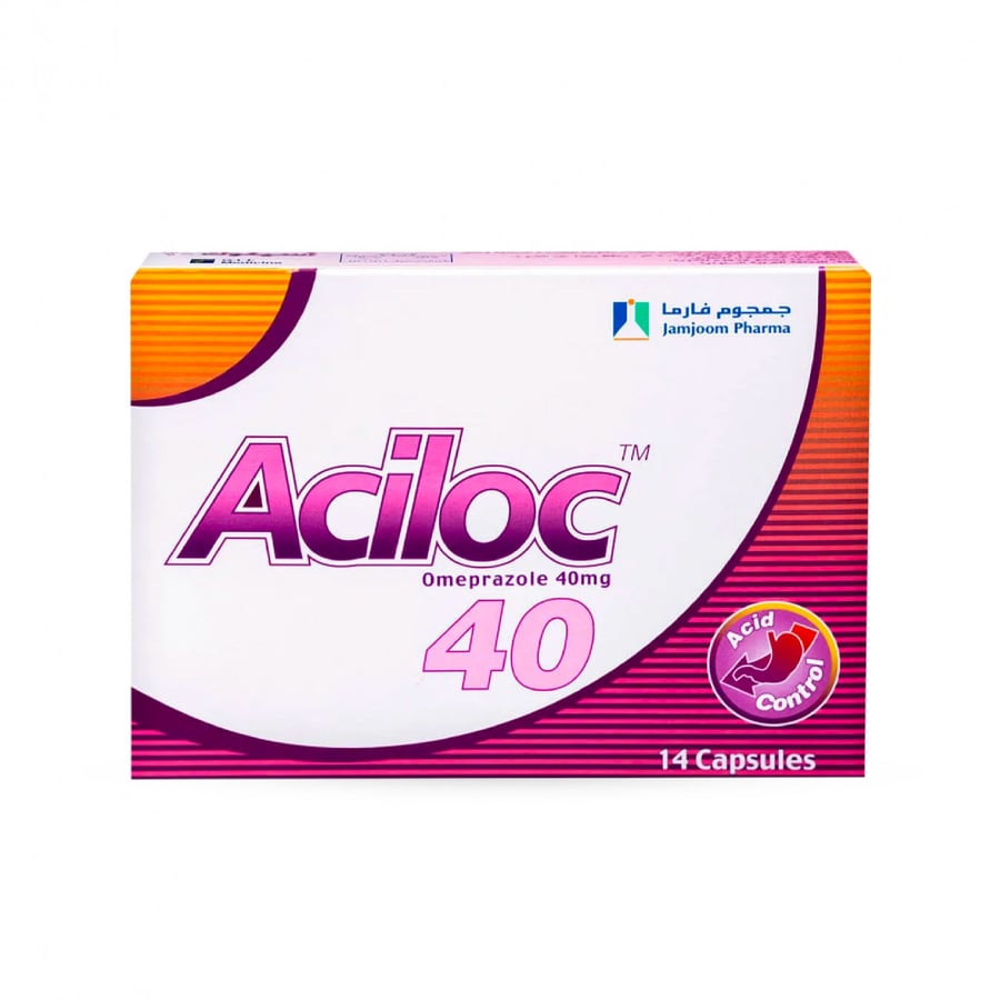 اسيلوك 40مج كبسول 14ك