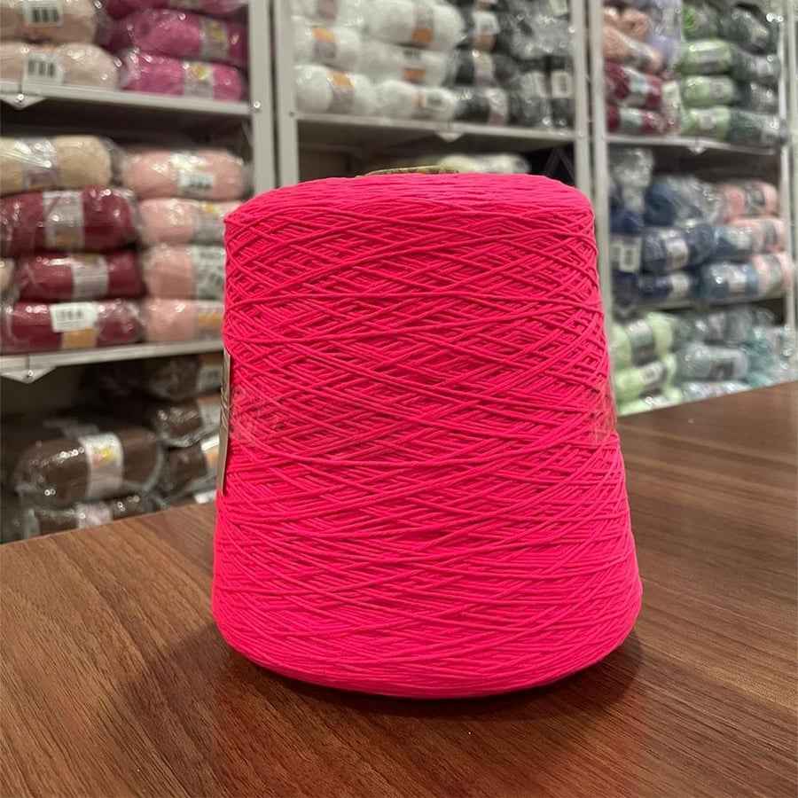 قطن ايطالي فوشي فسفوري