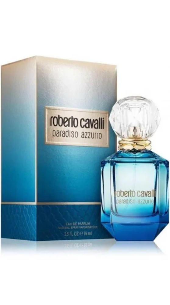 Roberto Cavalli Paradiso Azuro or two perfumes 75ml