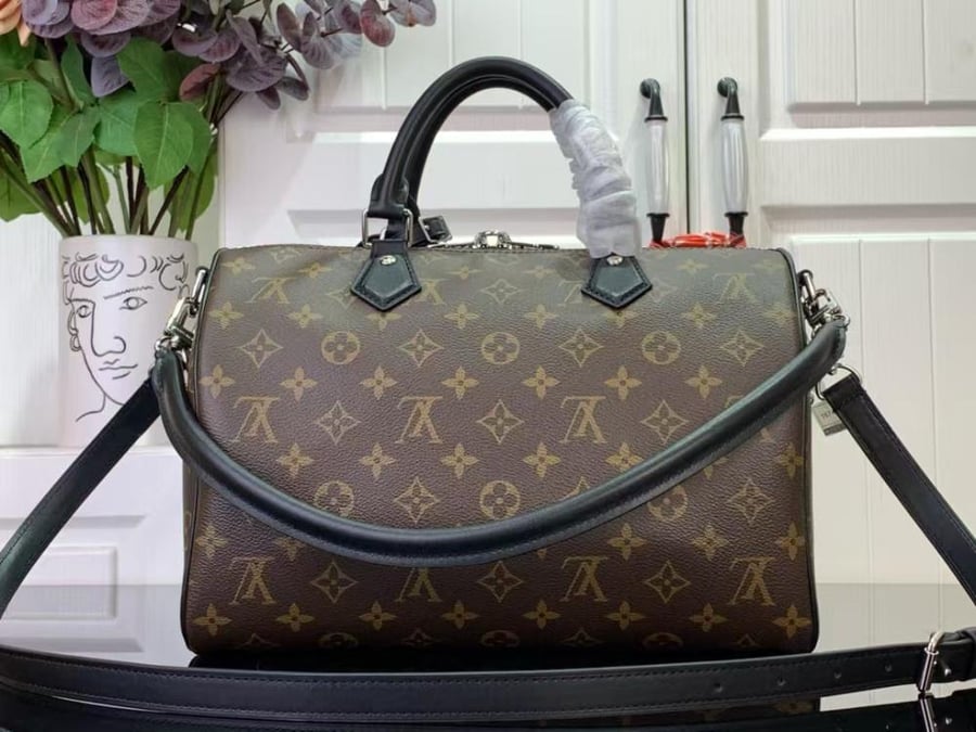 لوي فيتون Speedy Soft 30 Dark مقاس30cm