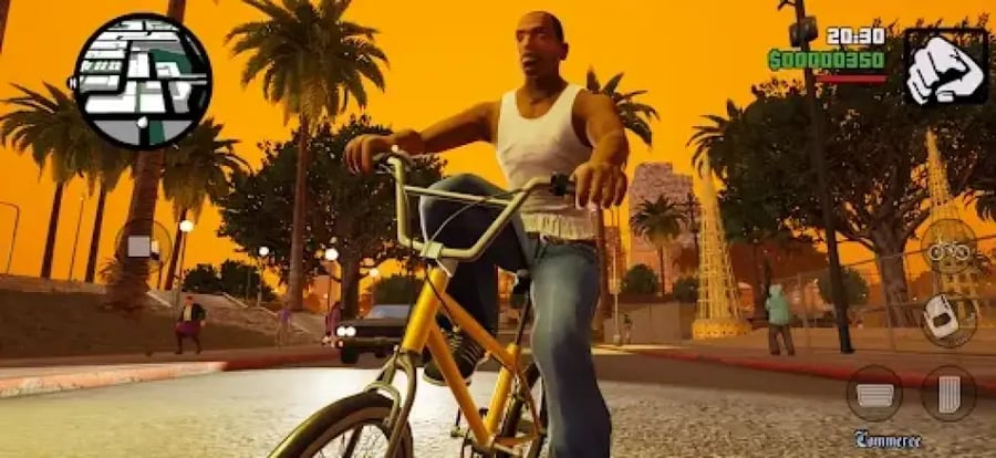 لعبة GTA San Andreas للأيفون